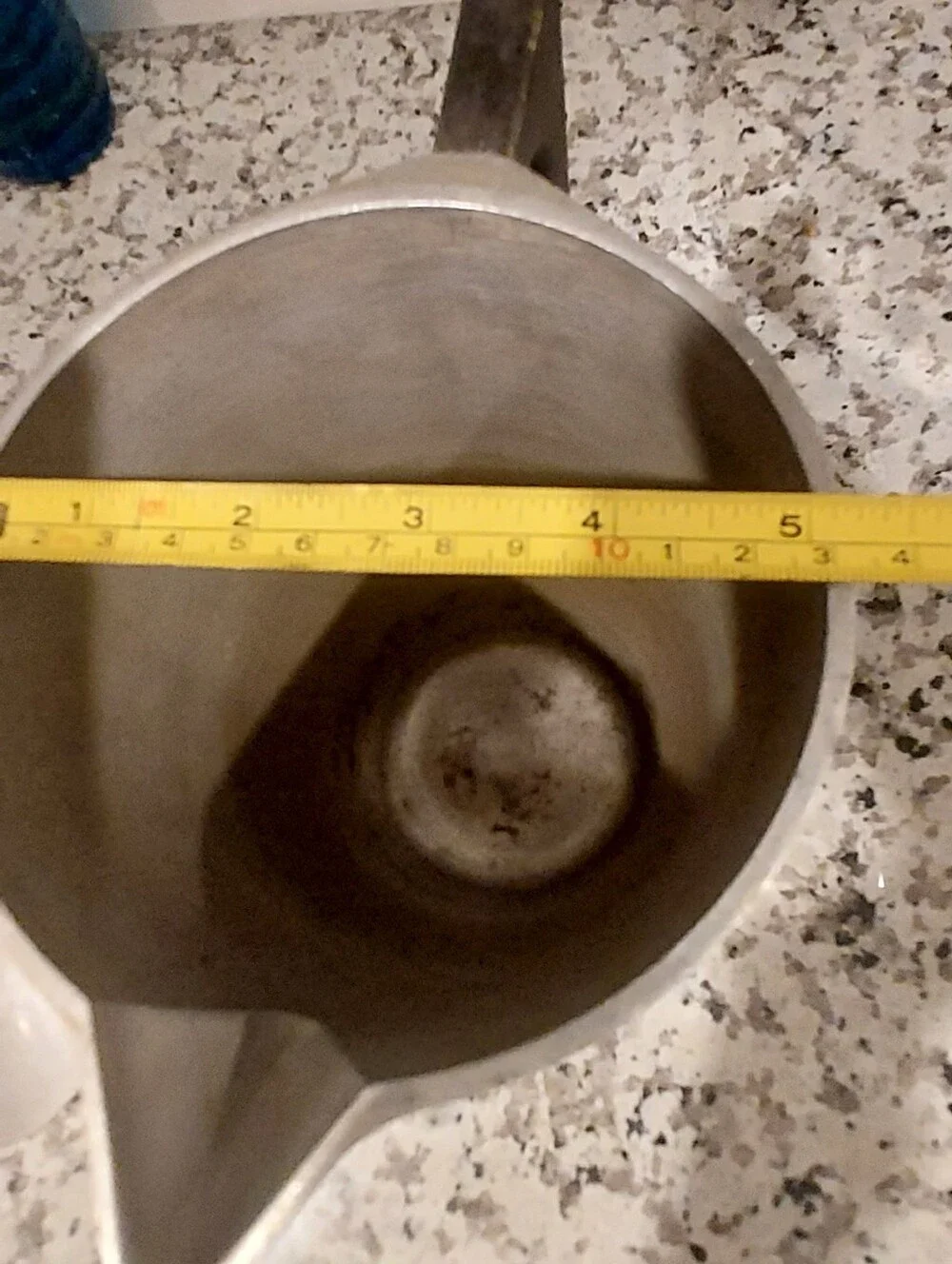 Vintage 1930s Cast-Rite Aluminum Coffee Pot Covered Pitcher Art Deco USA Read